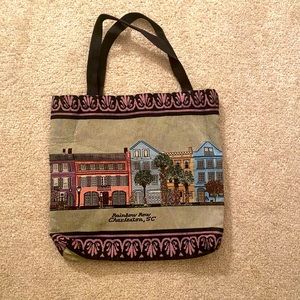 Woven Charleston Tote Bag